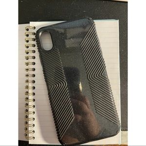 Speck Black Sparkle grip case- IPhone XS Max